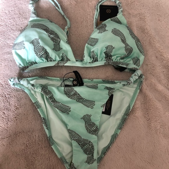 NWT ViX Passaro Rope Bikini set Sz L/S - Picture 4 of 9